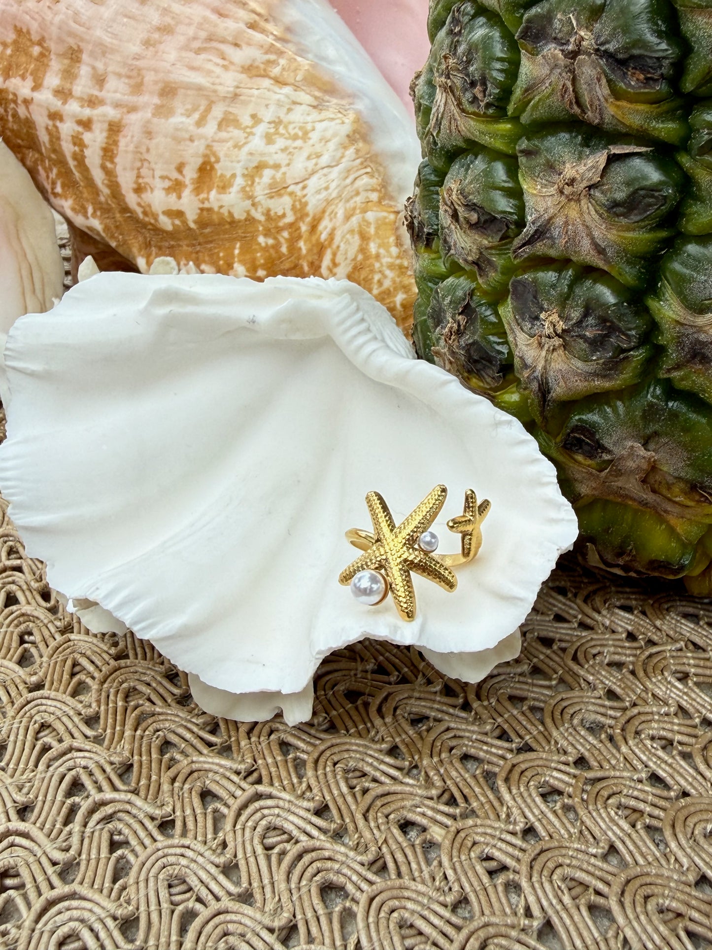 Elevated Starfish Muse Ring