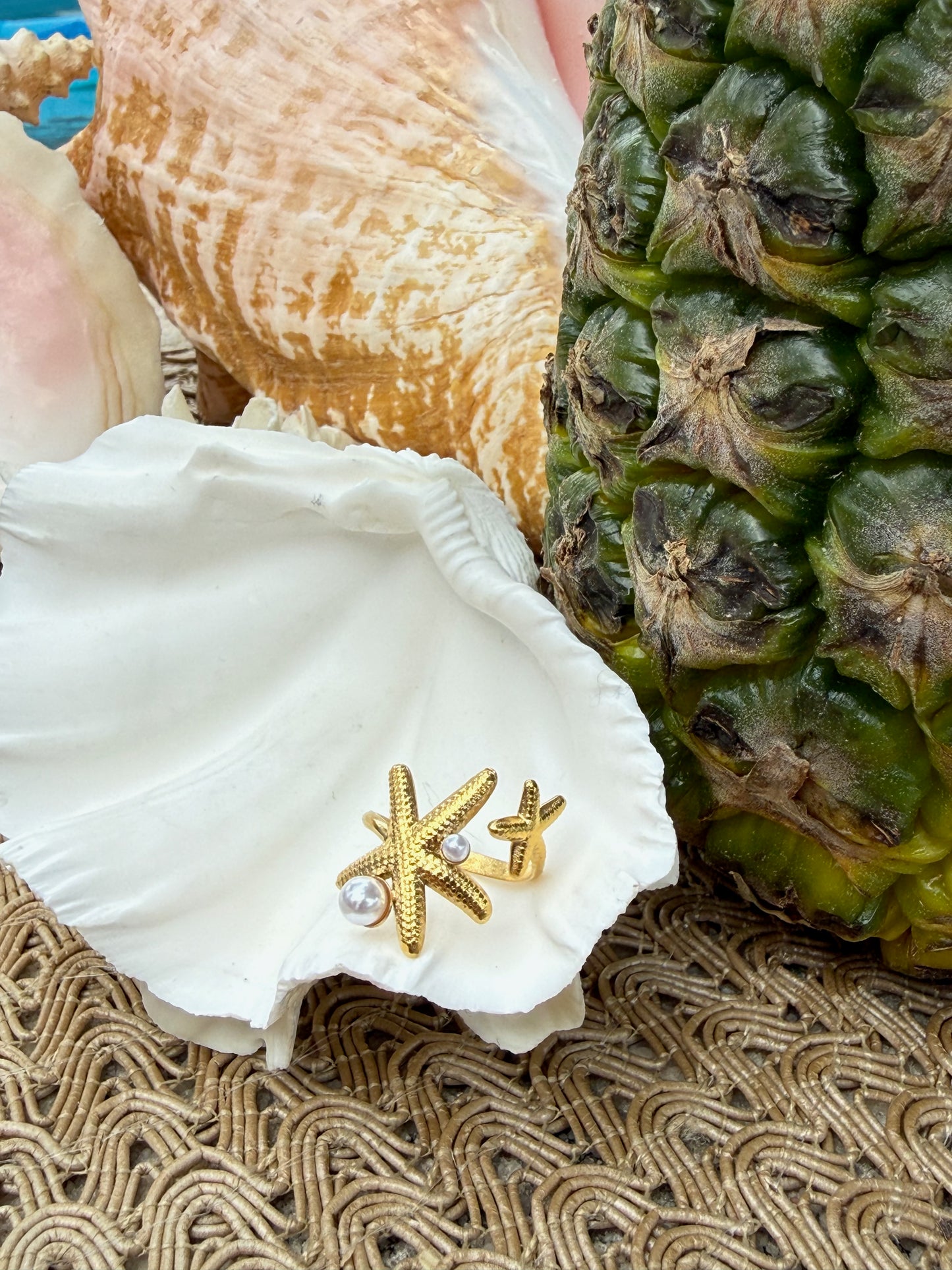 Elevated Starfish Muse Ring