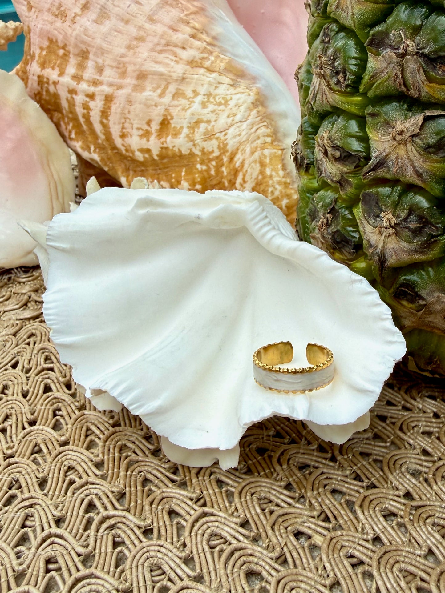 Golden Crest Ring