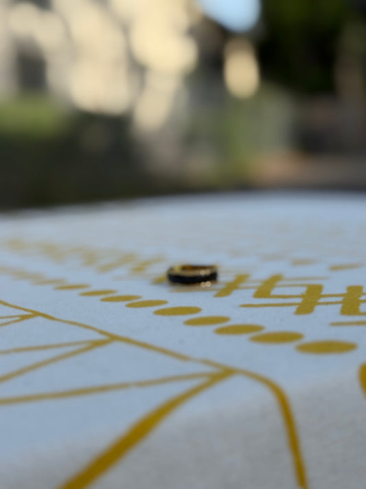 Noir Band Ring