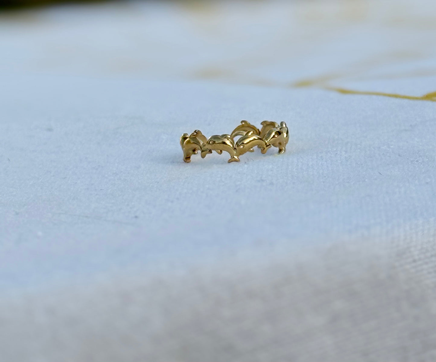 Dolphin Band Ring