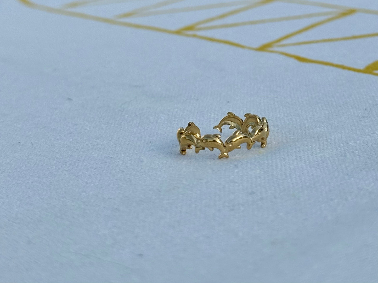 Dolphin Band Ring