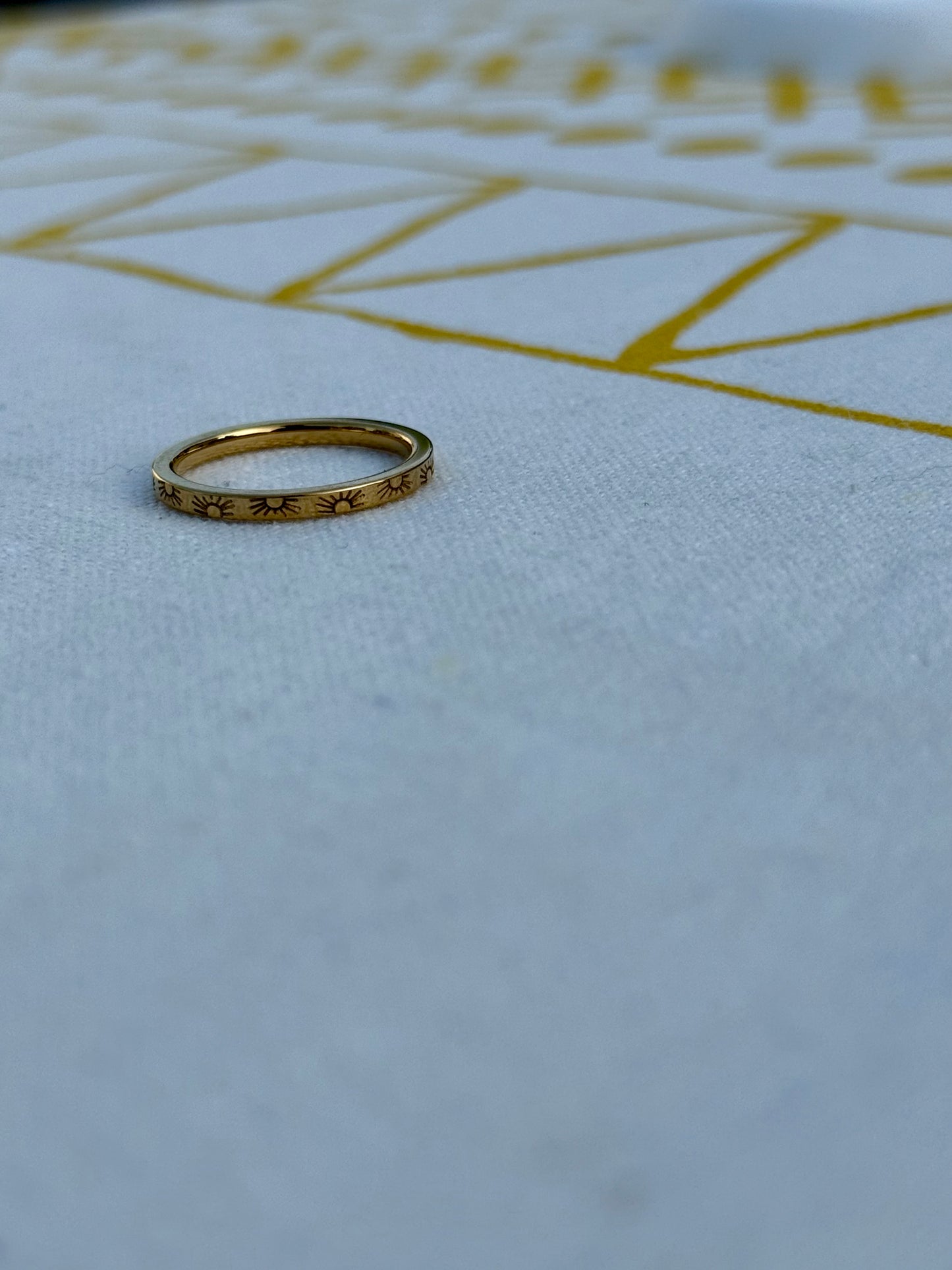 Sun Stack Ring