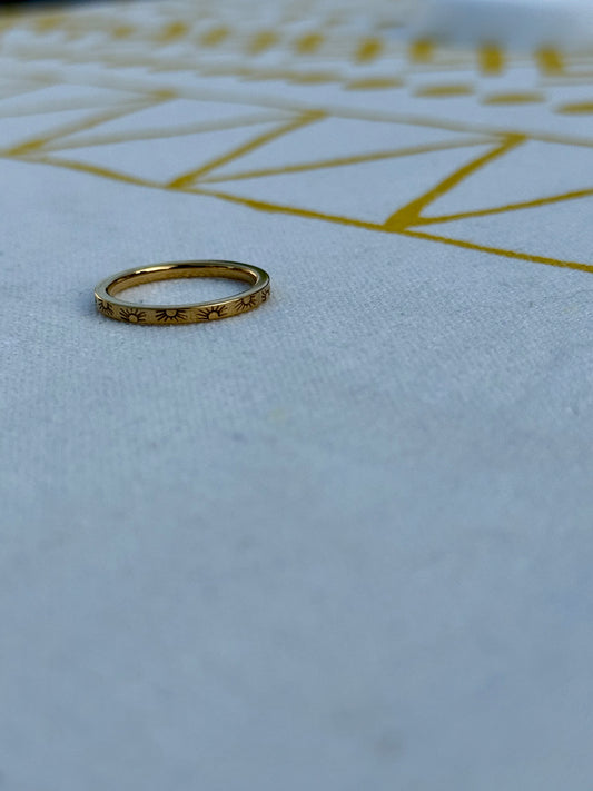 Sun Stack Ring